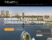 Tablet Screenshot of flattconsulting.com